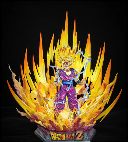 2d comic color comic dragonball figure repaint-gohan-super saiyan 2-1/6