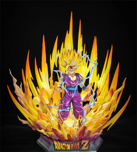 2d comic color comic dragonball figure repaint-gohan-super saiyan 2-1/6