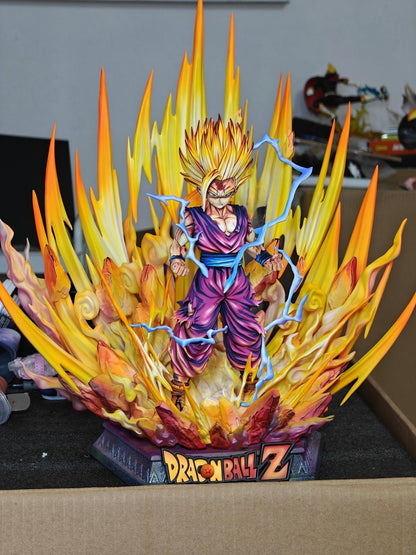 2d comic color comic dragonball figure repaint-gohan-super saiyan 2-1/6