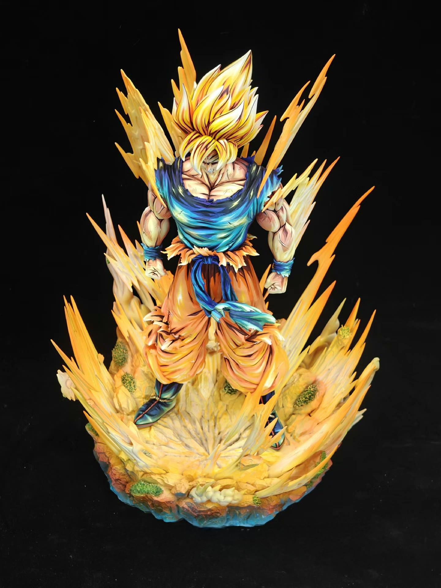 2d comic color comic dragonball figure repaint-goku-1/6 scale