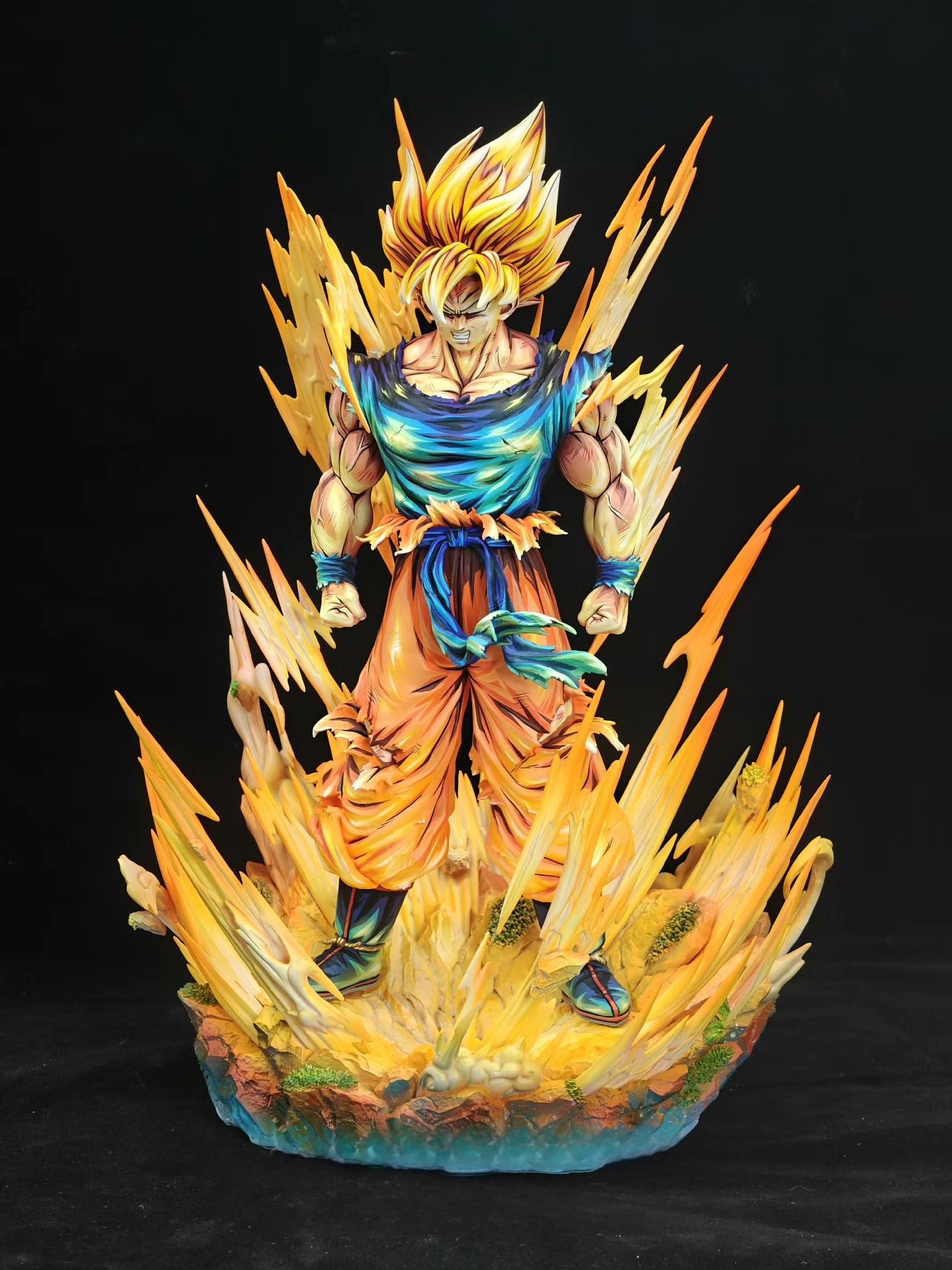 2d comic color comic dragonball figure repaint-goku-1/6 scale