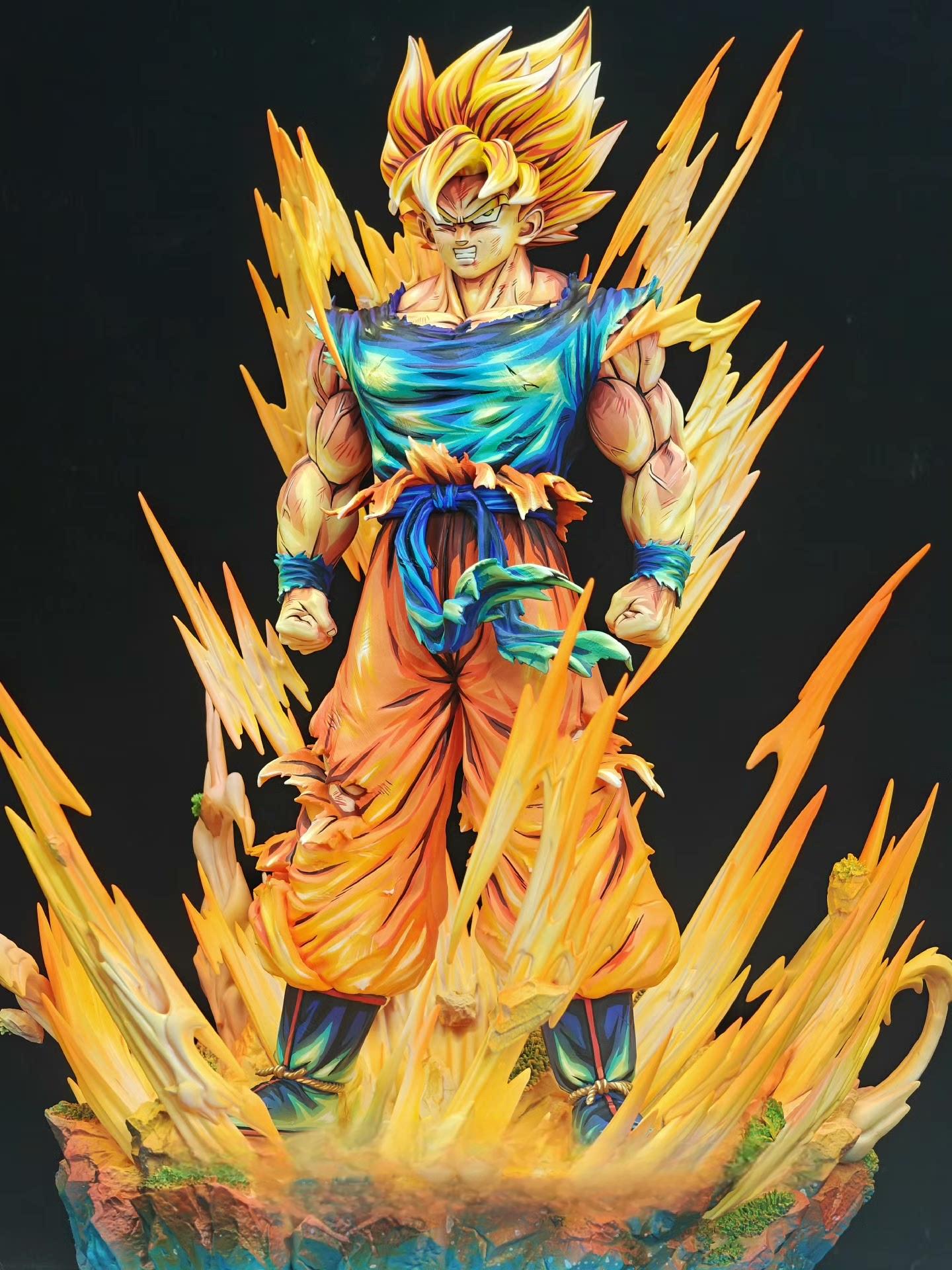 2d comic color comic dragonball figure repaint-goku-1/6 scale