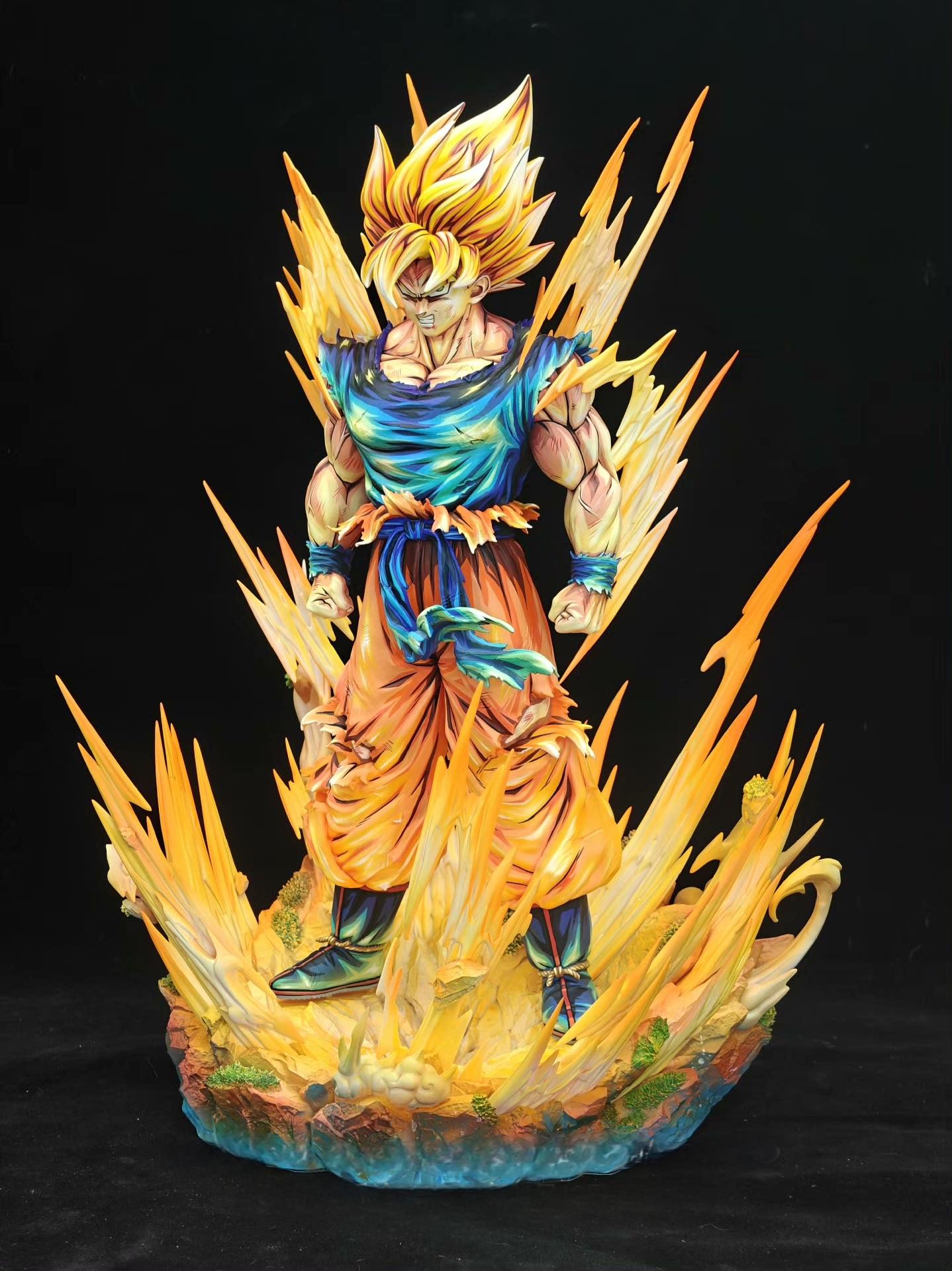 2d comic color comic dragonball figure repaint-goku-1/6 scale
