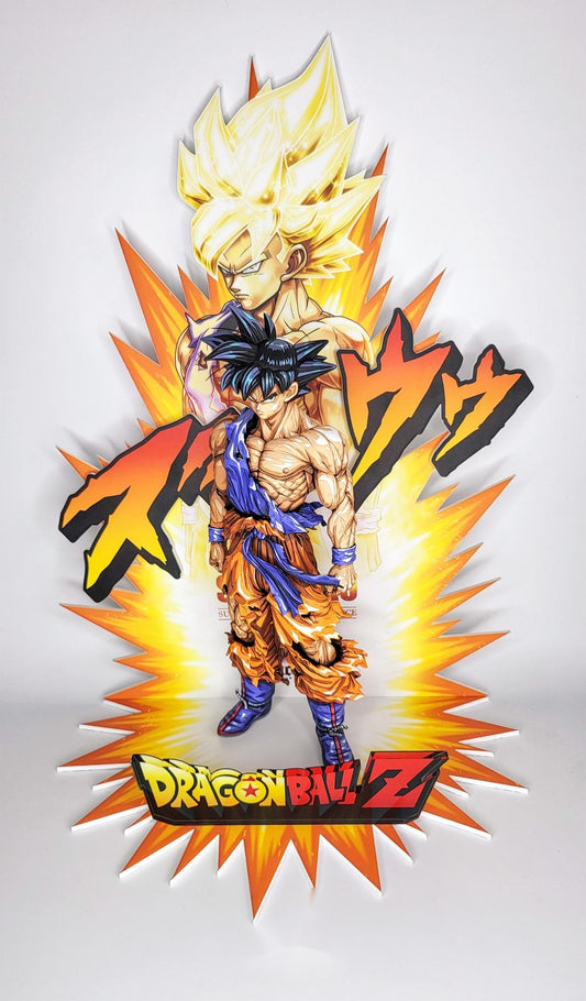 2d comic color comic dragonball figure repaint-goku