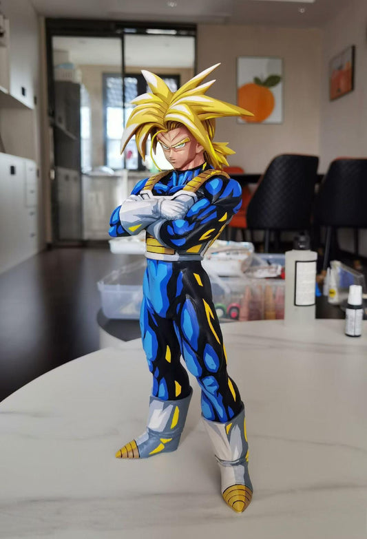 2d comic color comic dragonball figure repaint-trunks