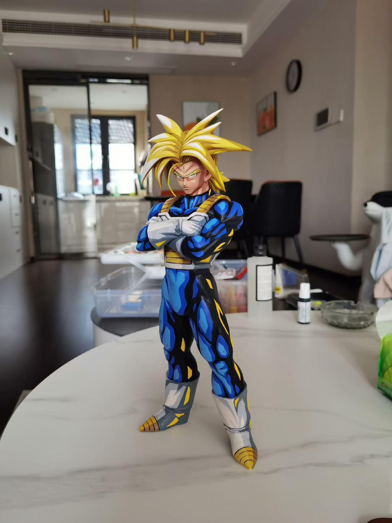 2d comic color comic dragonball figure repaint-trunks