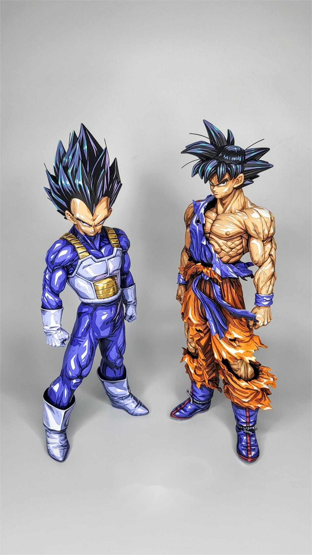 2d comic color comic dragonball figure repaint-Vegeta
