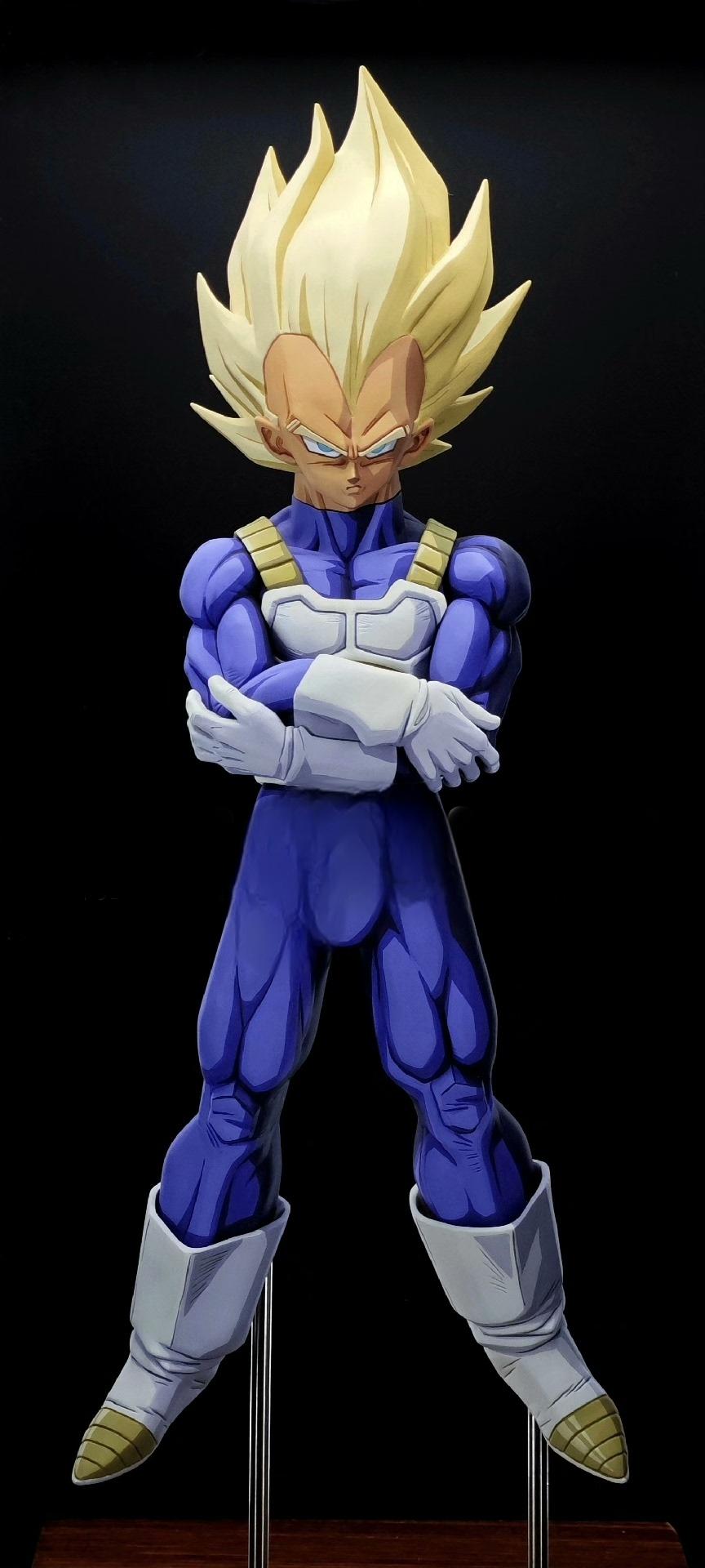 2d comic color comic dragonball figure repaint-vegeta-c3