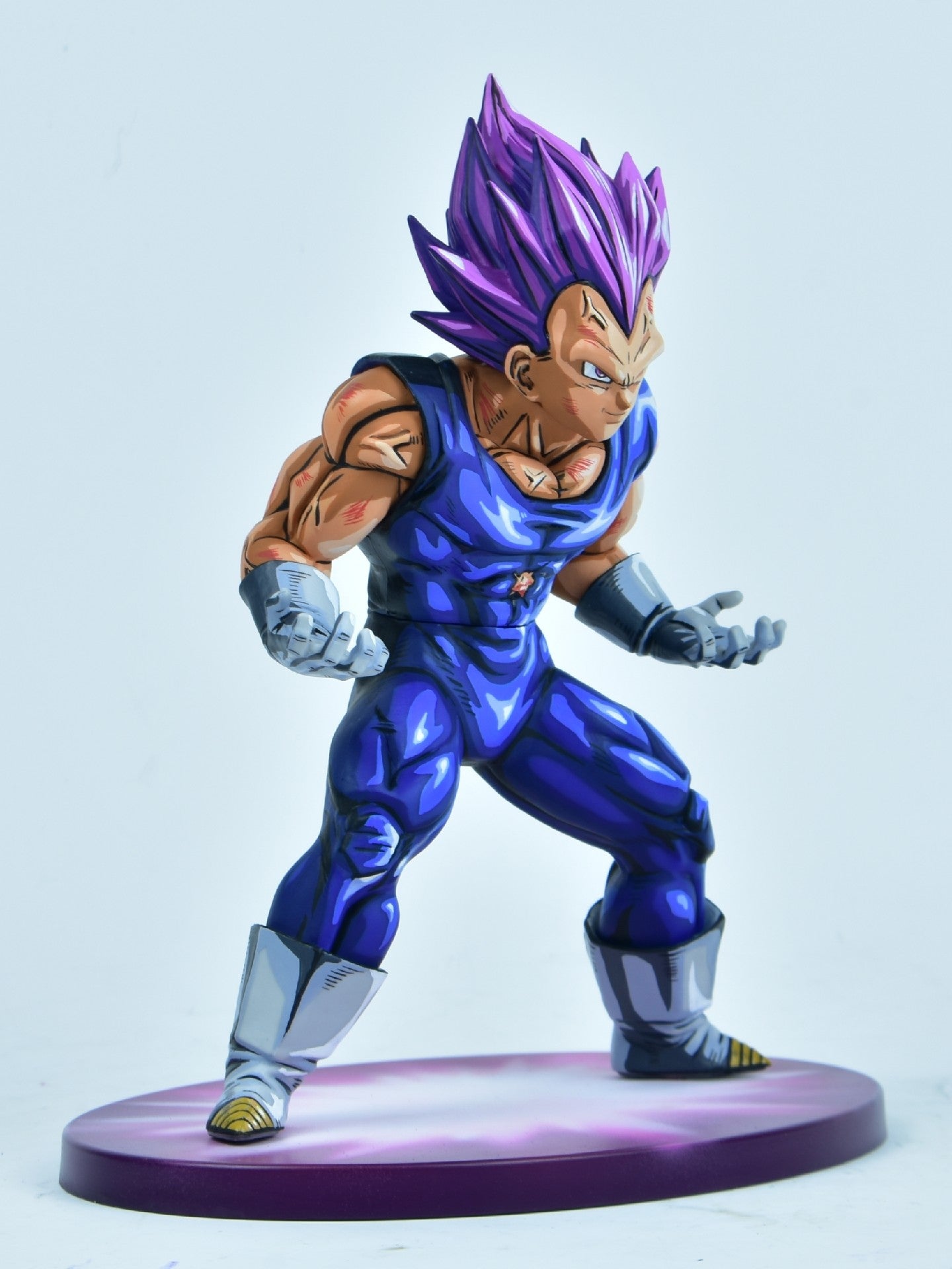 2d comic color comic dragonball figure repaint-Vegeta-God of Destruction