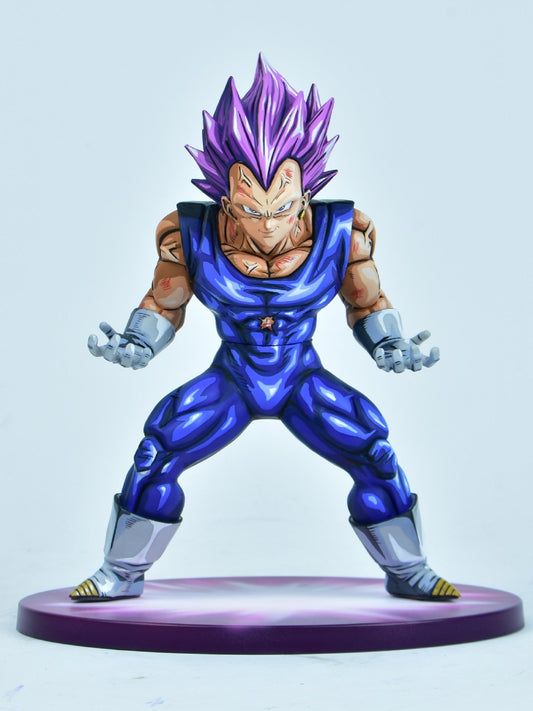 2d comic color comic dragonball figure repaint-Vegeta-God of Destruction