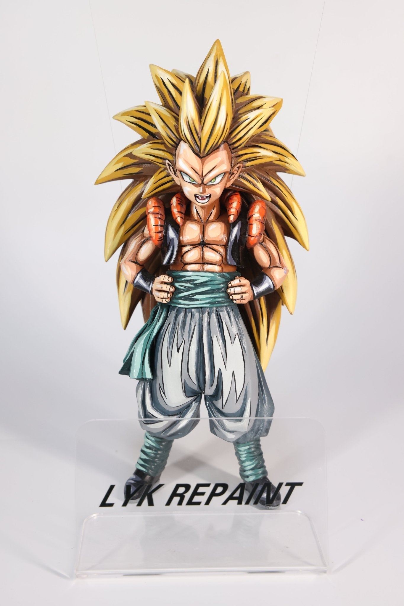 2d comic color dragon ball figure repaint- Gotenks