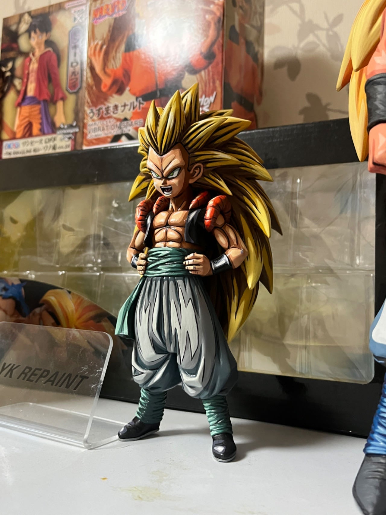 2d comic color dragon ball figure repaint- Gotenks