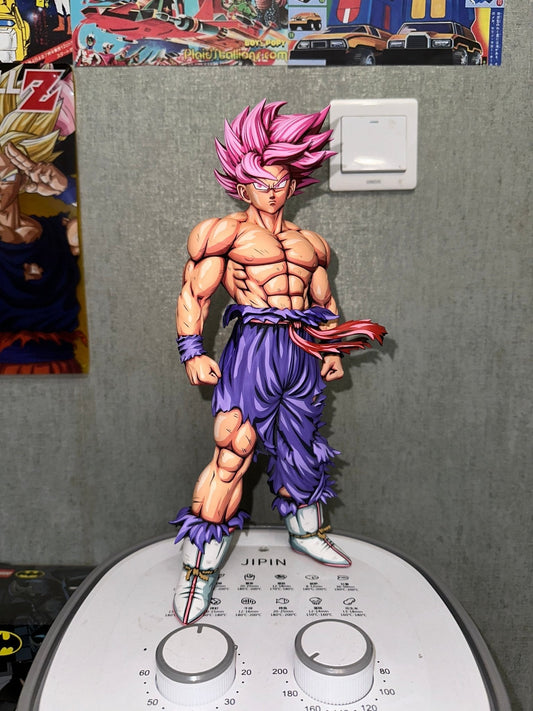 2d comic color Dragon Ball Super figure repaint-goku-pink