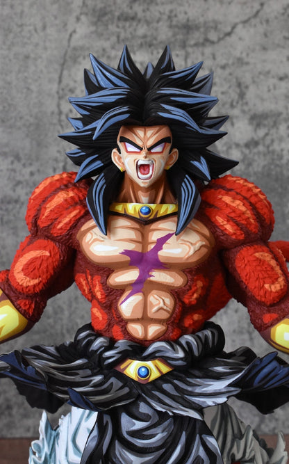 2d comic color dragonball figure repaint-Broly-black