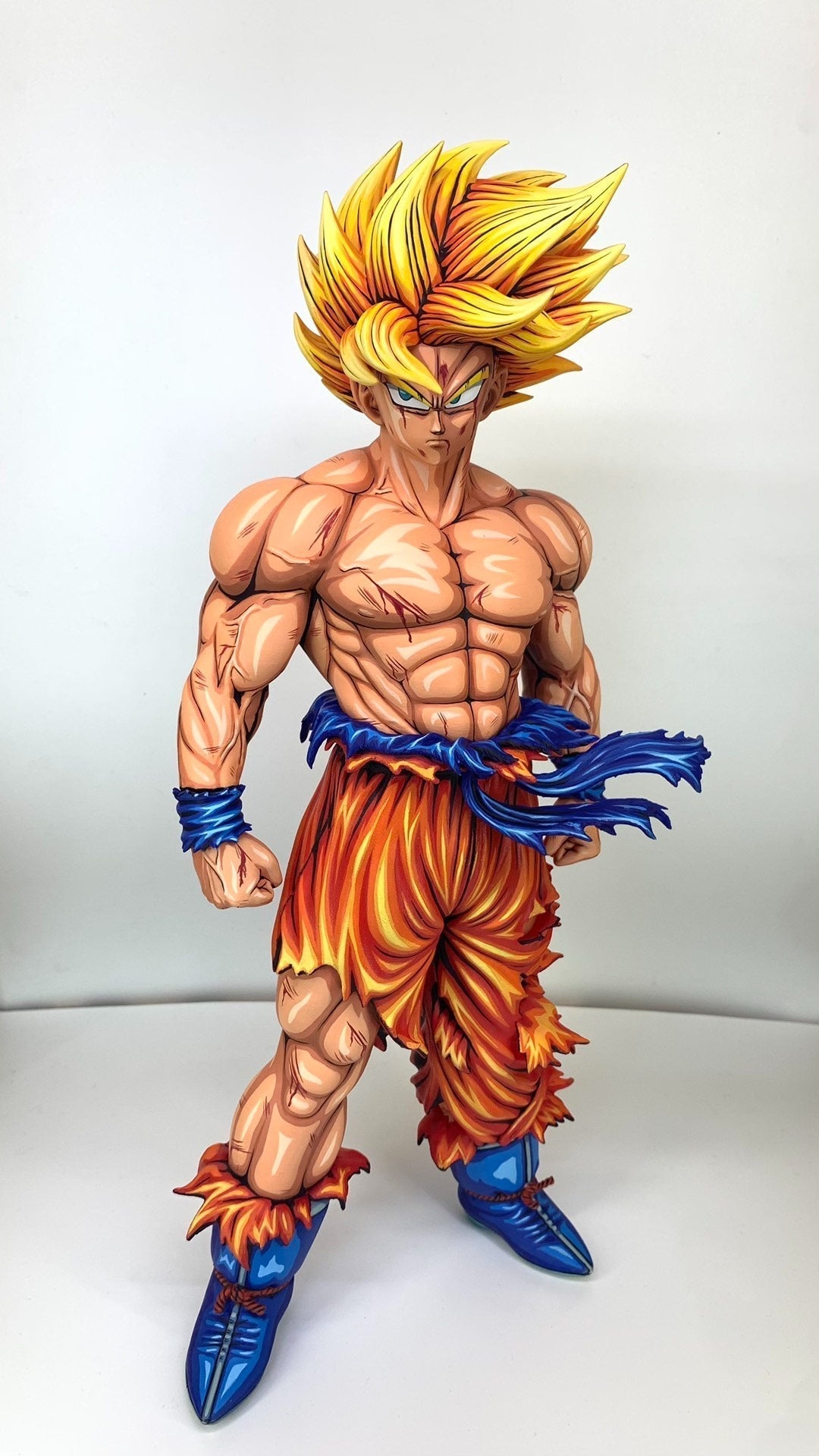 2d comic color dragonball figure repaint-goku-super