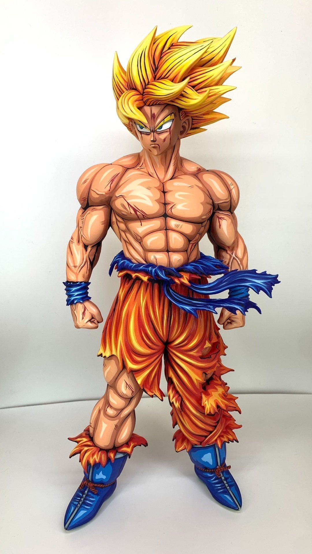 2d comic color dragonball figure repaint-goku-super