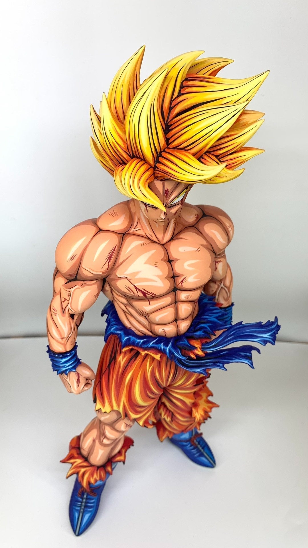 2d comic color dragonball figure repaint-goku-super