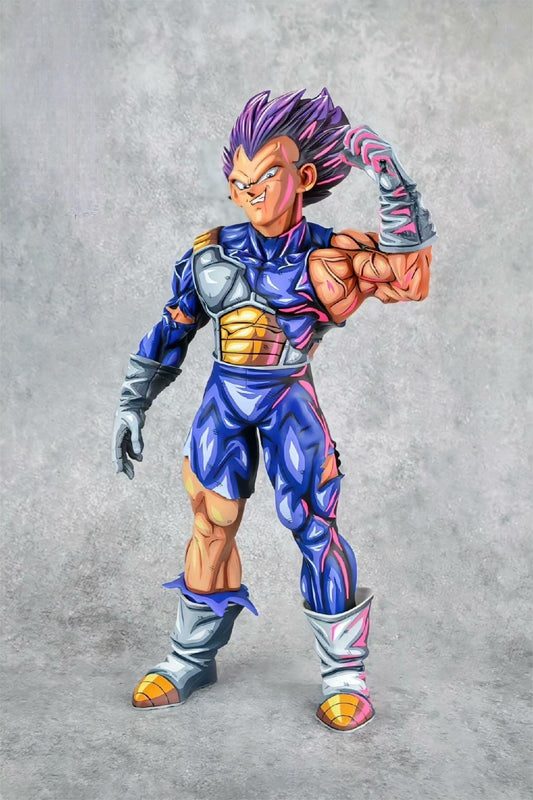 2D Painting 2D DRAGONBALL figure repaint vegeta god of destruction