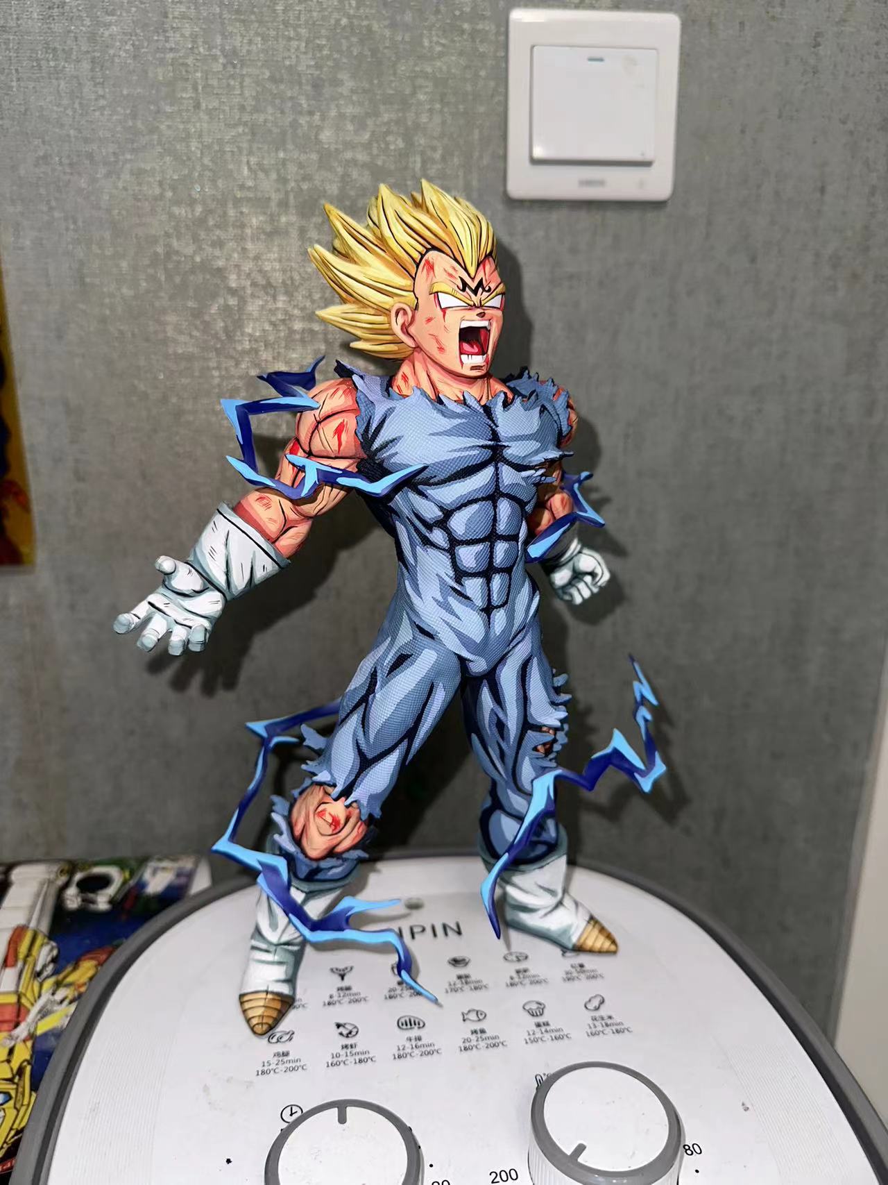Dragon ball blew vegeta comic color repaint figure