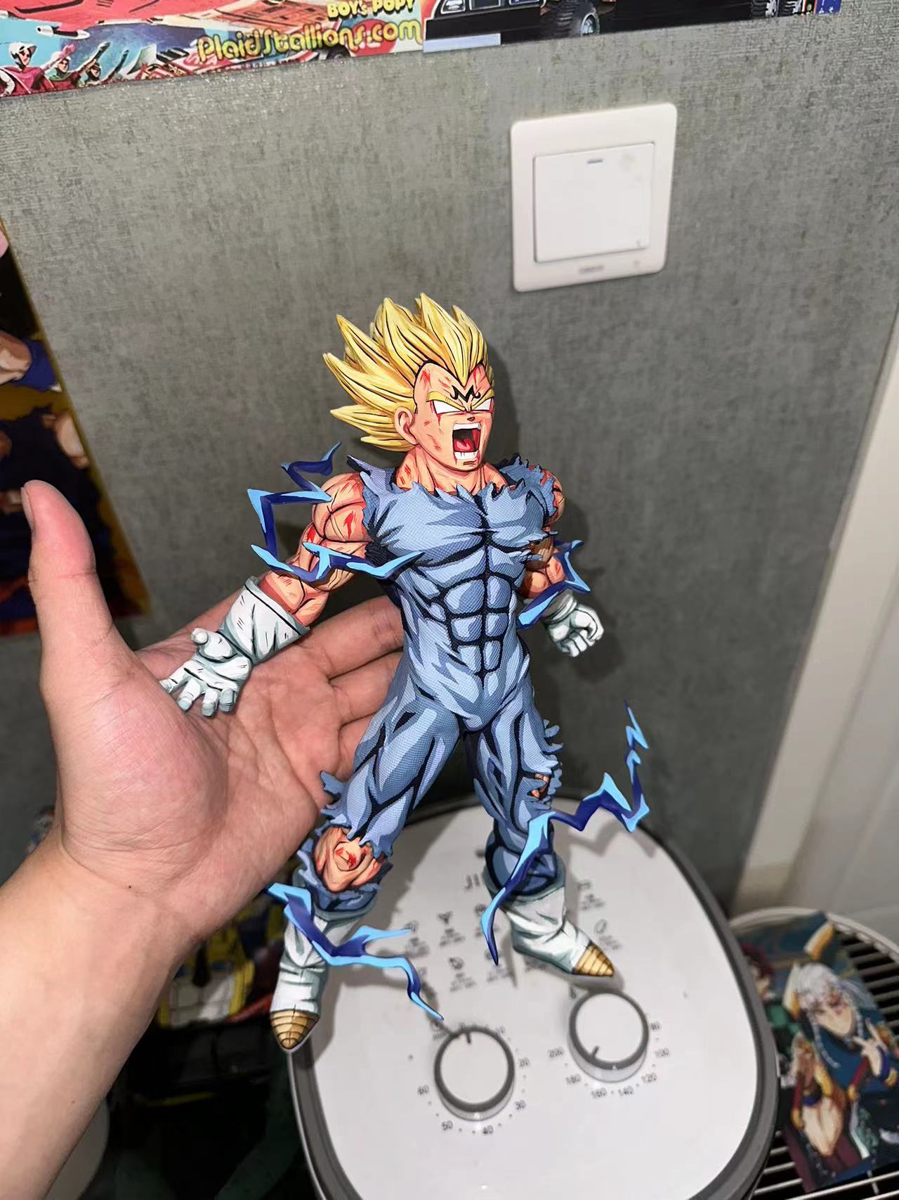 Dragon ball blew vegeta comic color repaint figure