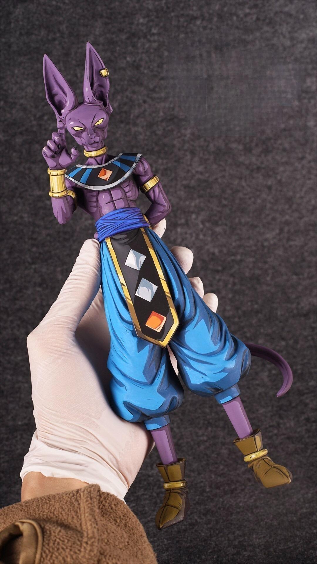 Dragonball figure repaint- Beerus-2d comic color
