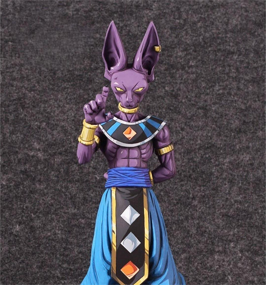 Dragonball figure repaint- Beerus-2d comic color